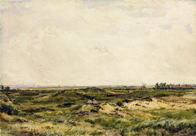 Cerca de Caistor, 1889 de Thomas Collier